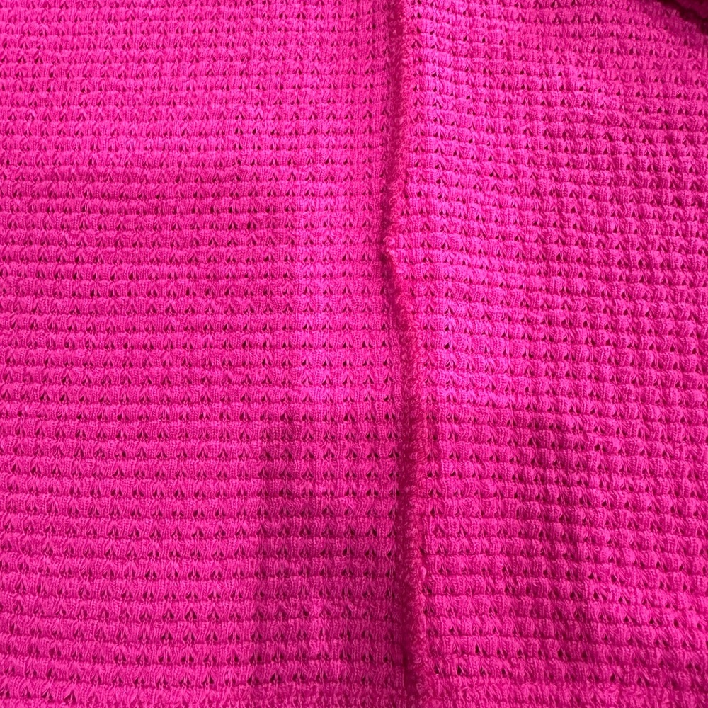 Pink Textured Sweater Small - Picture 2 of 9